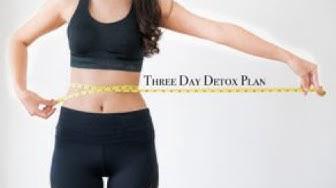 'Video thumbnail for Three Day Detox Diet'