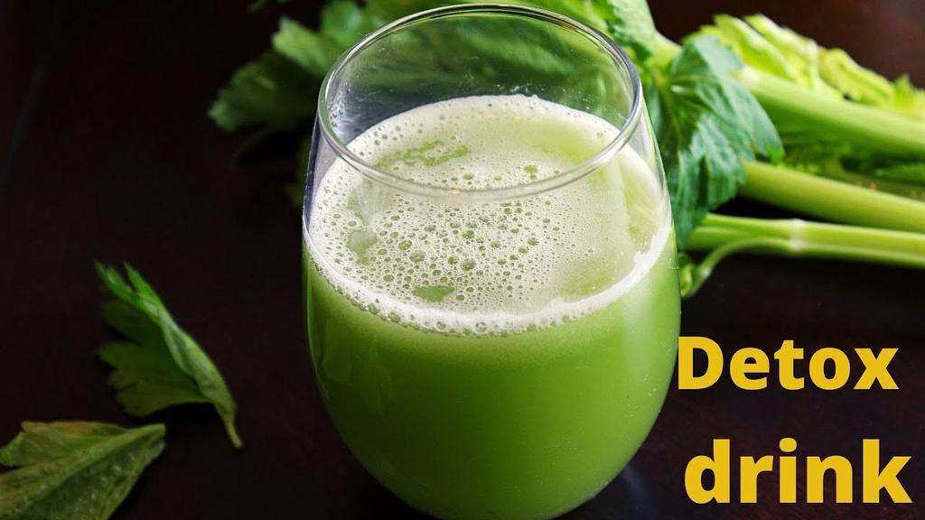 'Video thumbnail for fat burning detox drink with celery juice for extreme weight loss'