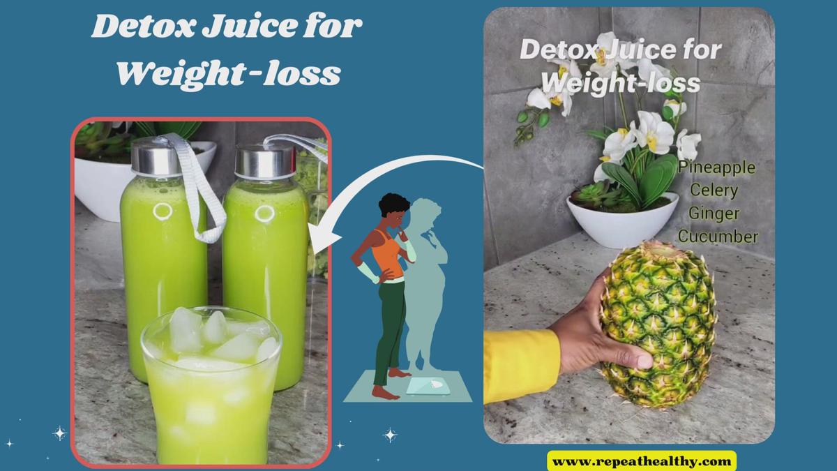 'Video thumbnail for Detox Juice for Weight-loss'