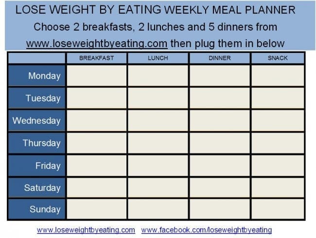 Simple 1200 Calorie Meal Plan for Weight Loss (FREE PDF)