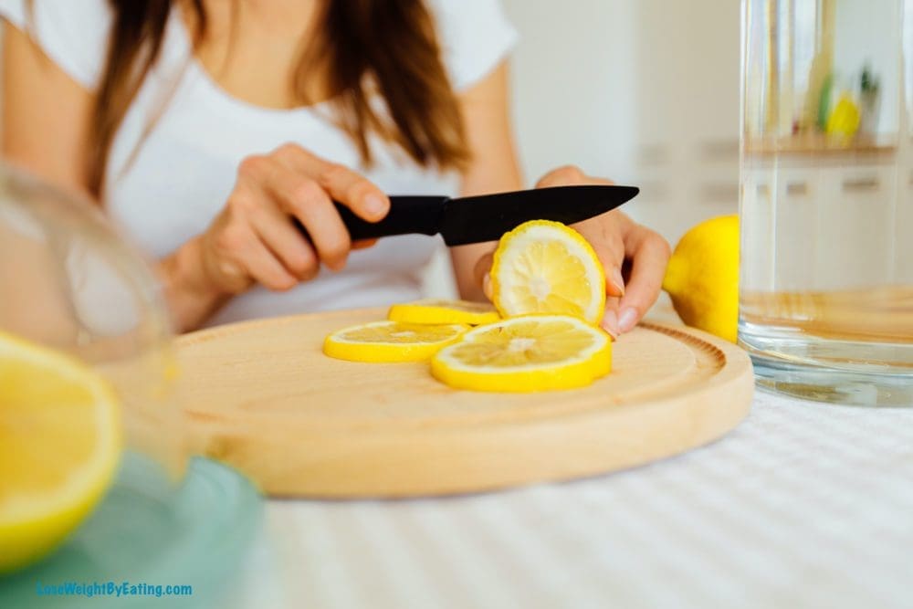 how to make water with lemon for weight loss