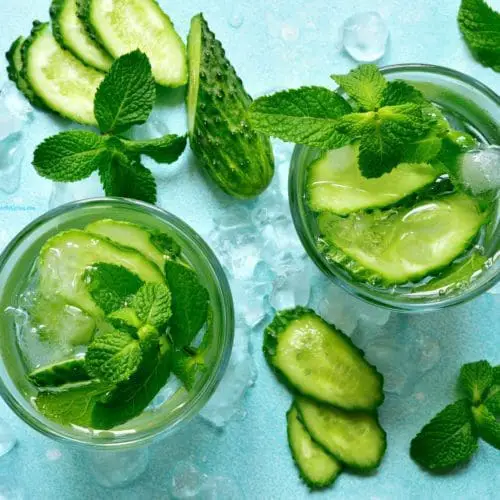 Cucumber Mint Water for Weight Loss
