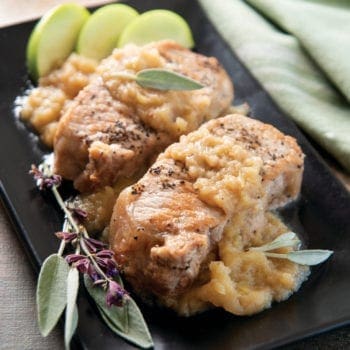 Instant Pot Cinnamon-Apple Pork Chops