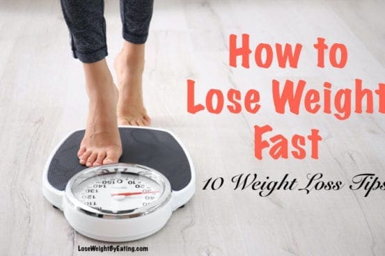 How to lose weight weight loss tips
