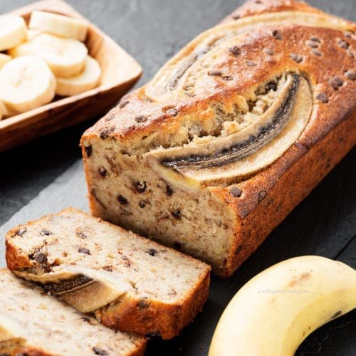 low calorie banana bread