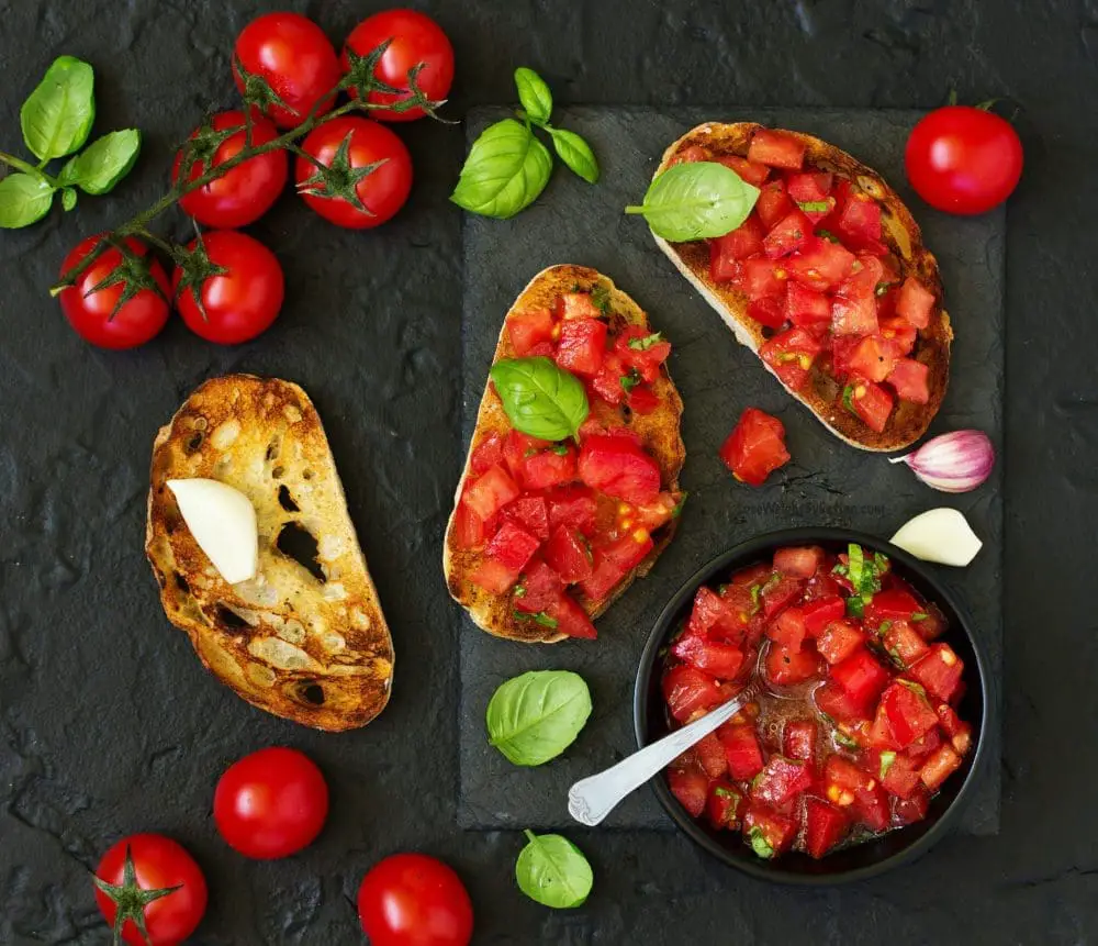 What to Serve with Healthy Bruschetta Recipe 