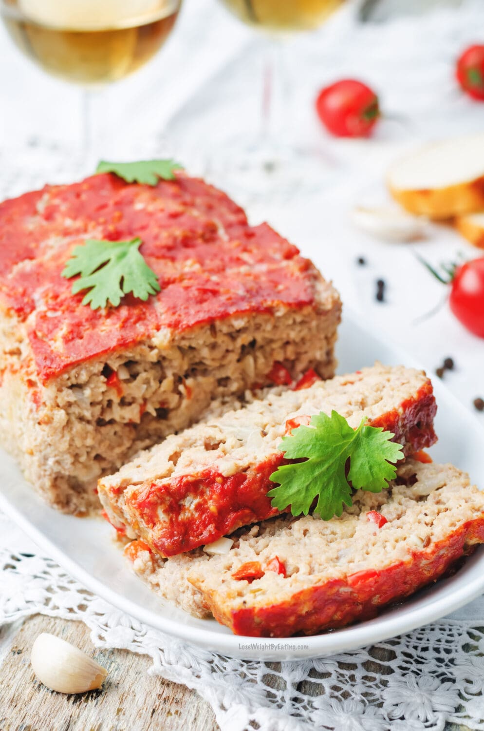 Low Calorie Turkey Meatloaf for Weight Loss
