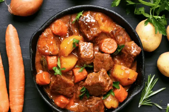 Slow Cooked Beef Stew in Crockpot