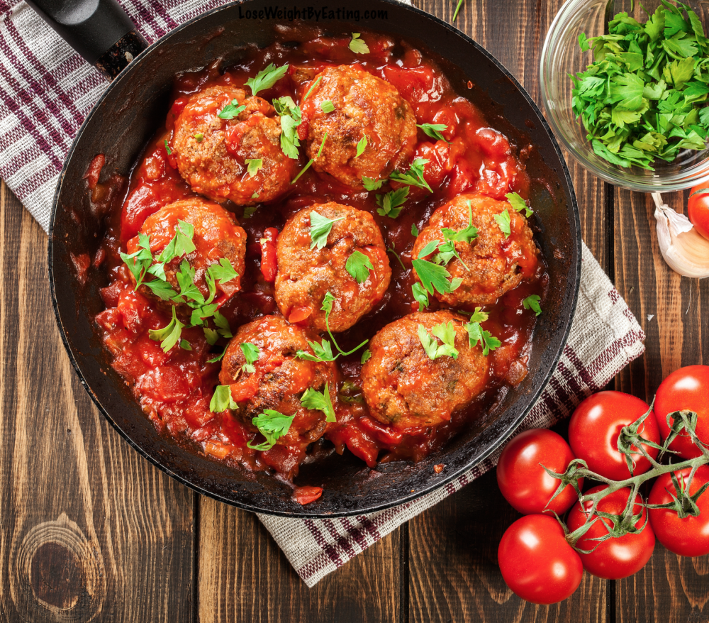Low Calorie Turkey Meatball Crockpot Recipe