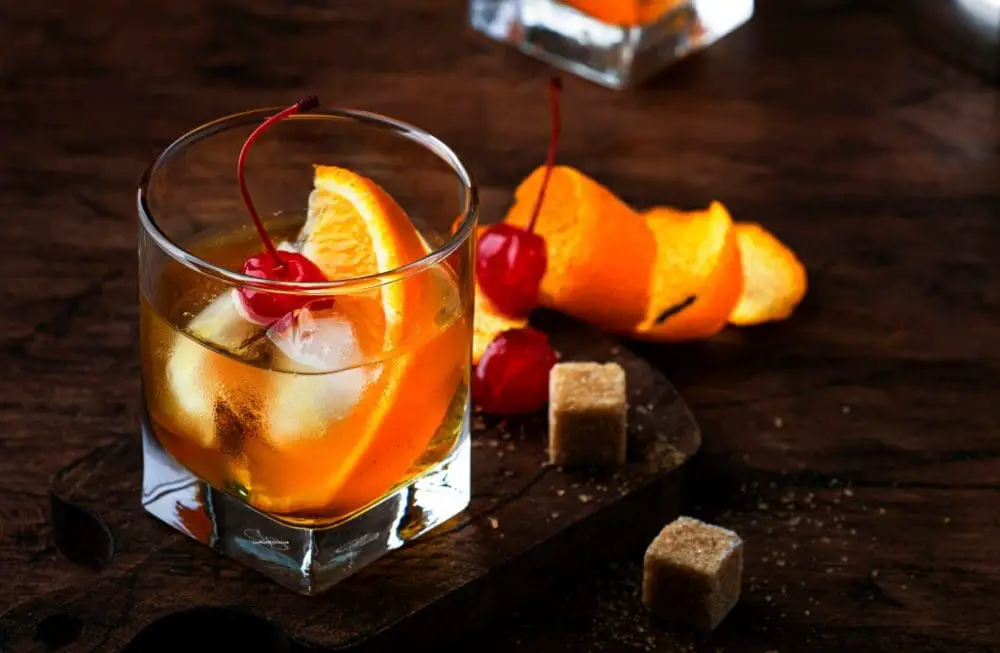 low calorie old fashioned