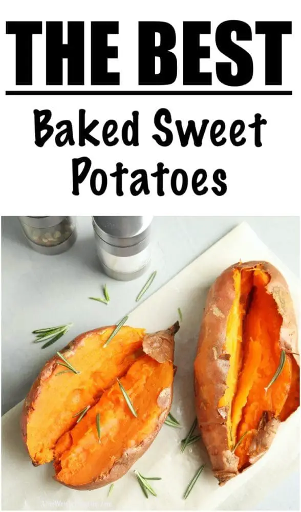 recipe for baked sweet potato in oven