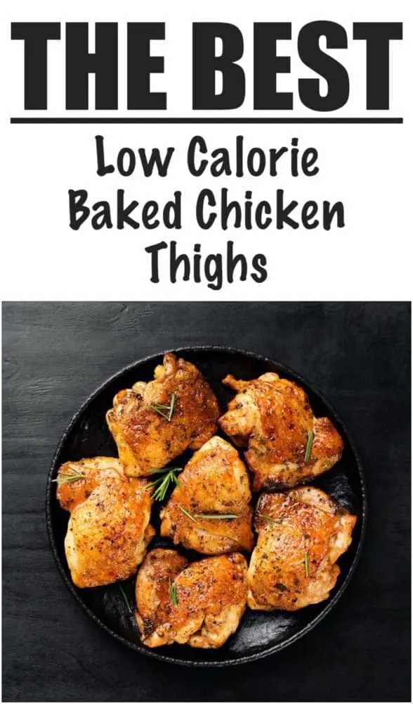 Low Calorie Oven Baked Chicken Thighs Recipe