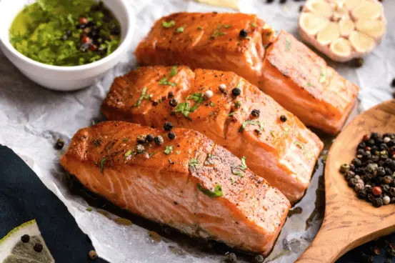 Low Calorie Recipe for Baked Salmon