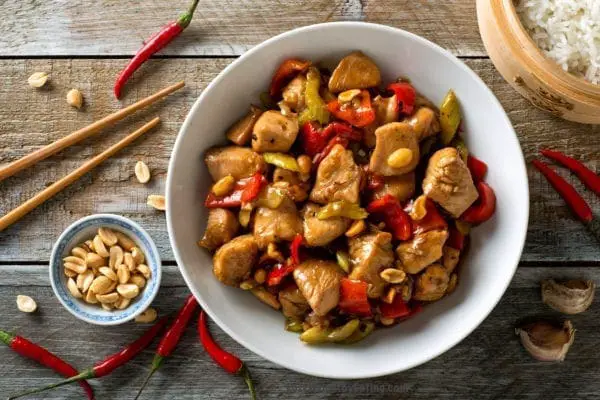 THE BEST Authentic Kung Pao Chicken Recipe