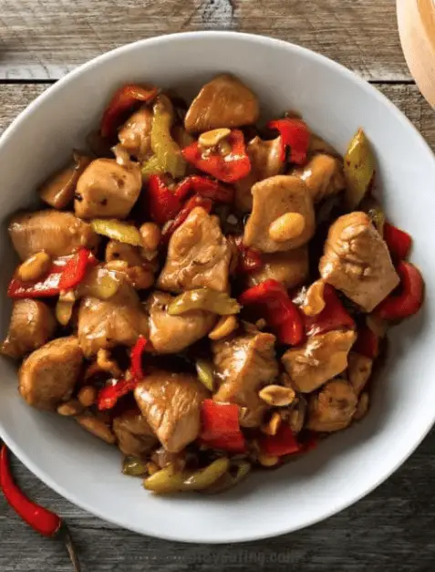 Low Calorie Kung Pao Chicken - Lose Weight By Eating