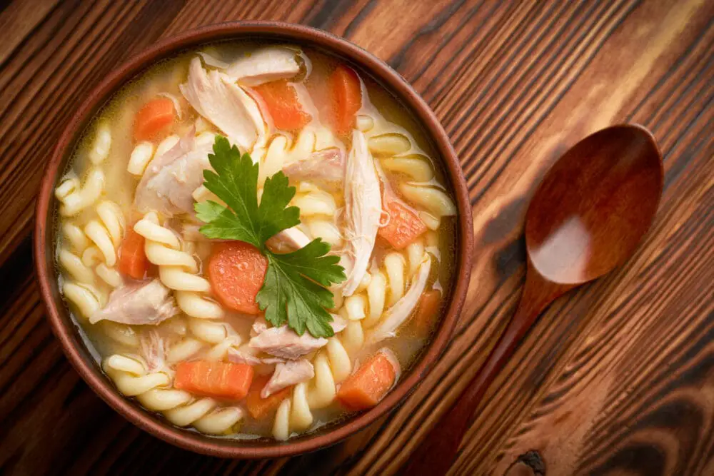 Healthy Chicken Noodle Soup for Weight Loss
