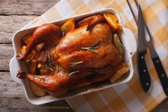 low calorie roasted turkey
