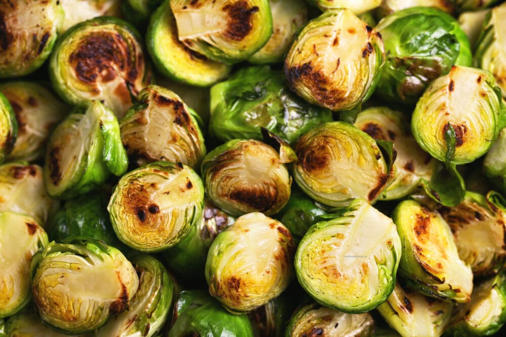 Low Calorie Roasted Brussels Sprouts
