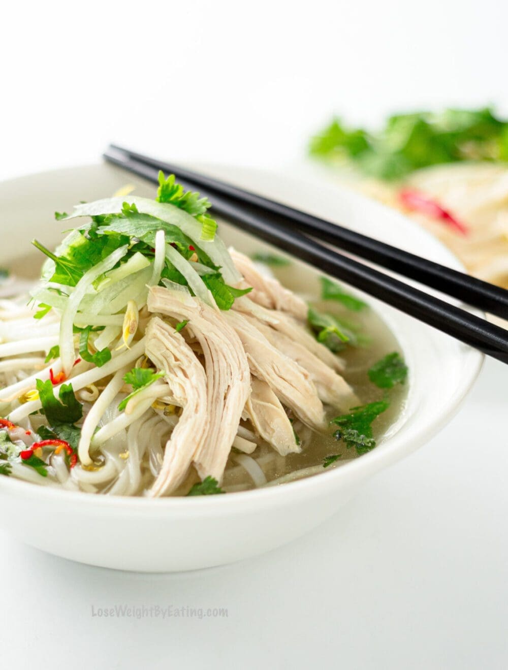 low calorie chicken pho recipe