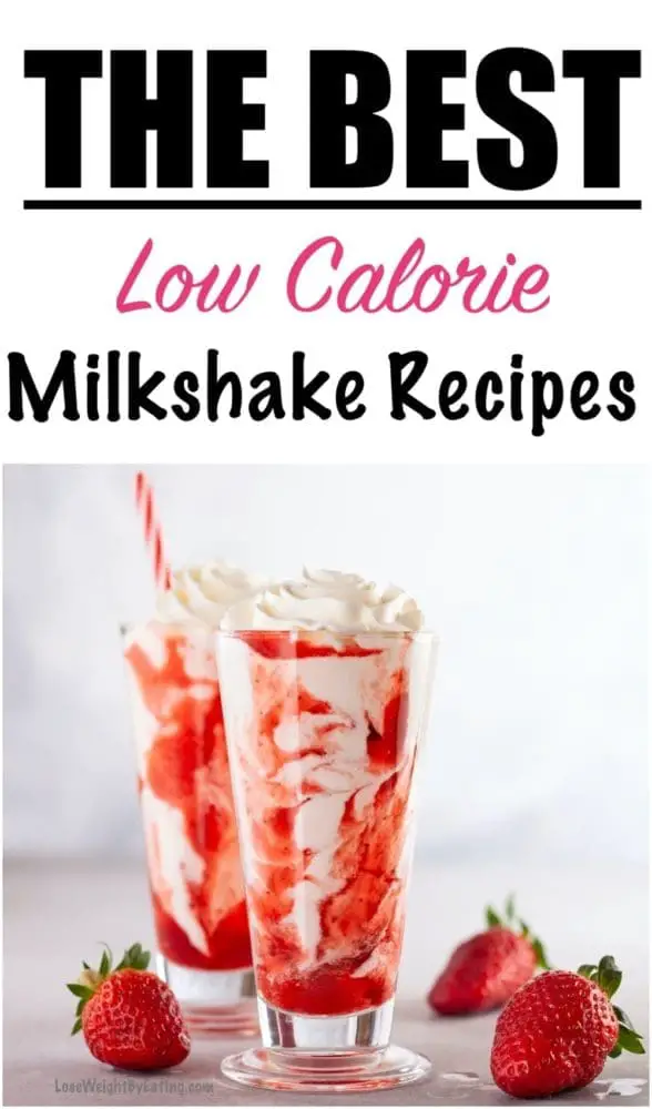 Skinny Homemade Milkshakes Recipes | Chocolate, Strawberry, Vanilla