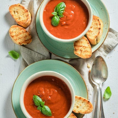 Homemade Creamy Tomato Soup Recipe