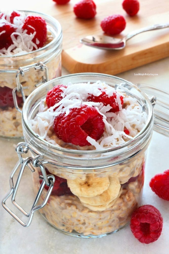 easy overnight oats recipes Weight Loss Meal Prep Breakfasts 