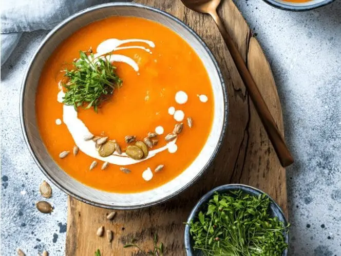 low calorie butternut squash soup recipe
