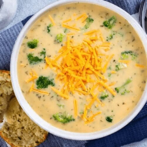 Low Calorie Broccoli Cheese Soup
