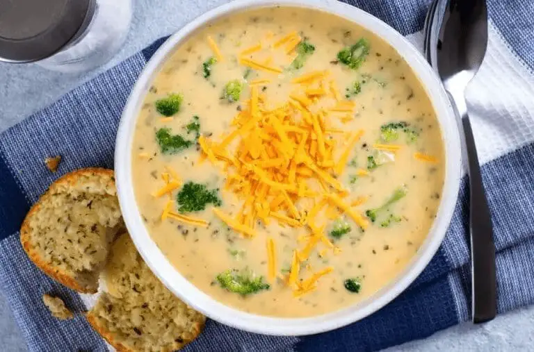 Low Calorie Broccoli Cheese Soup