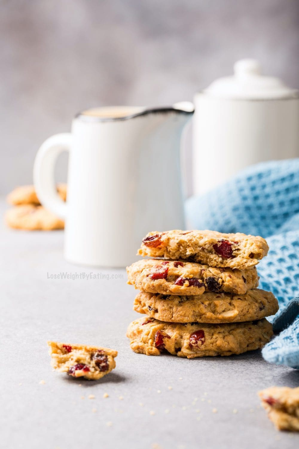 Healthy Cranberry Oatmeal Cookies Recipe