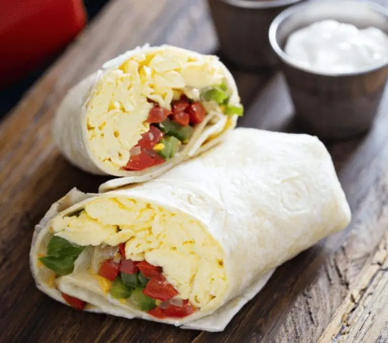 Low Calorie Breakfast Burrito - Lose Weight By Eating