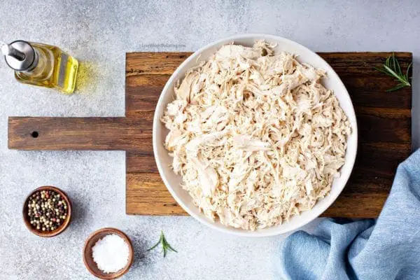 Crock Pot Shredded Chicken Recipe for Meal Prep