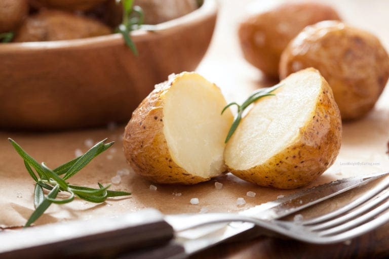 Low Calorie Crock Pot Baked Potatoes - Lose Weight By Eating