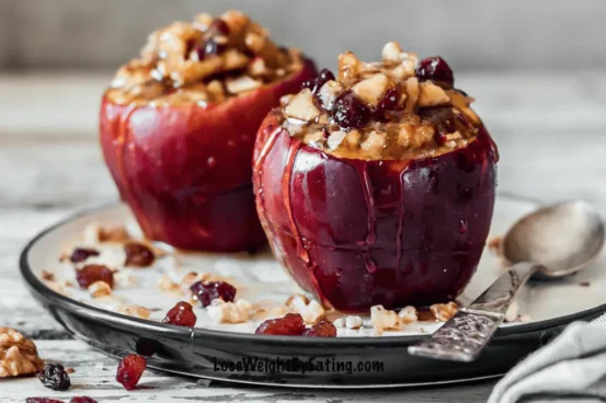 low calorie baked apples