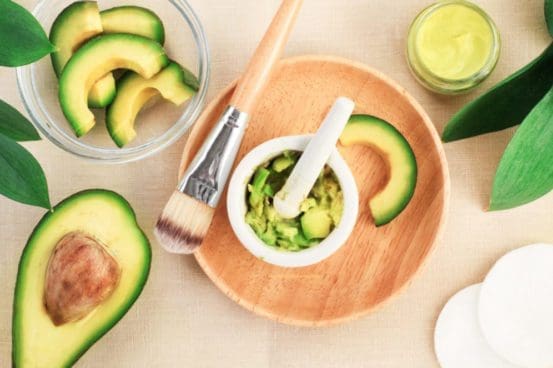 Homemade Avocado Face Mask for Glowing Skin
