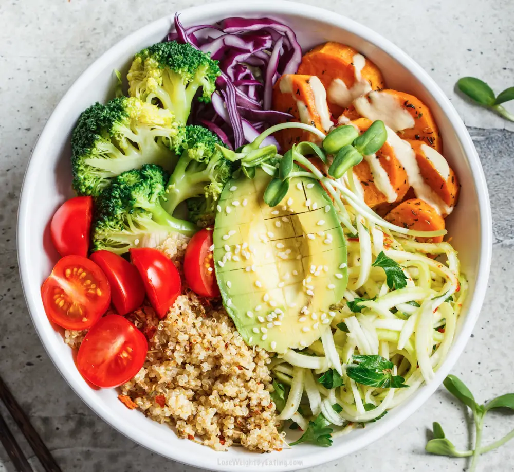Vegan Buddah Bowl Recipe weight loss meal prep dinners