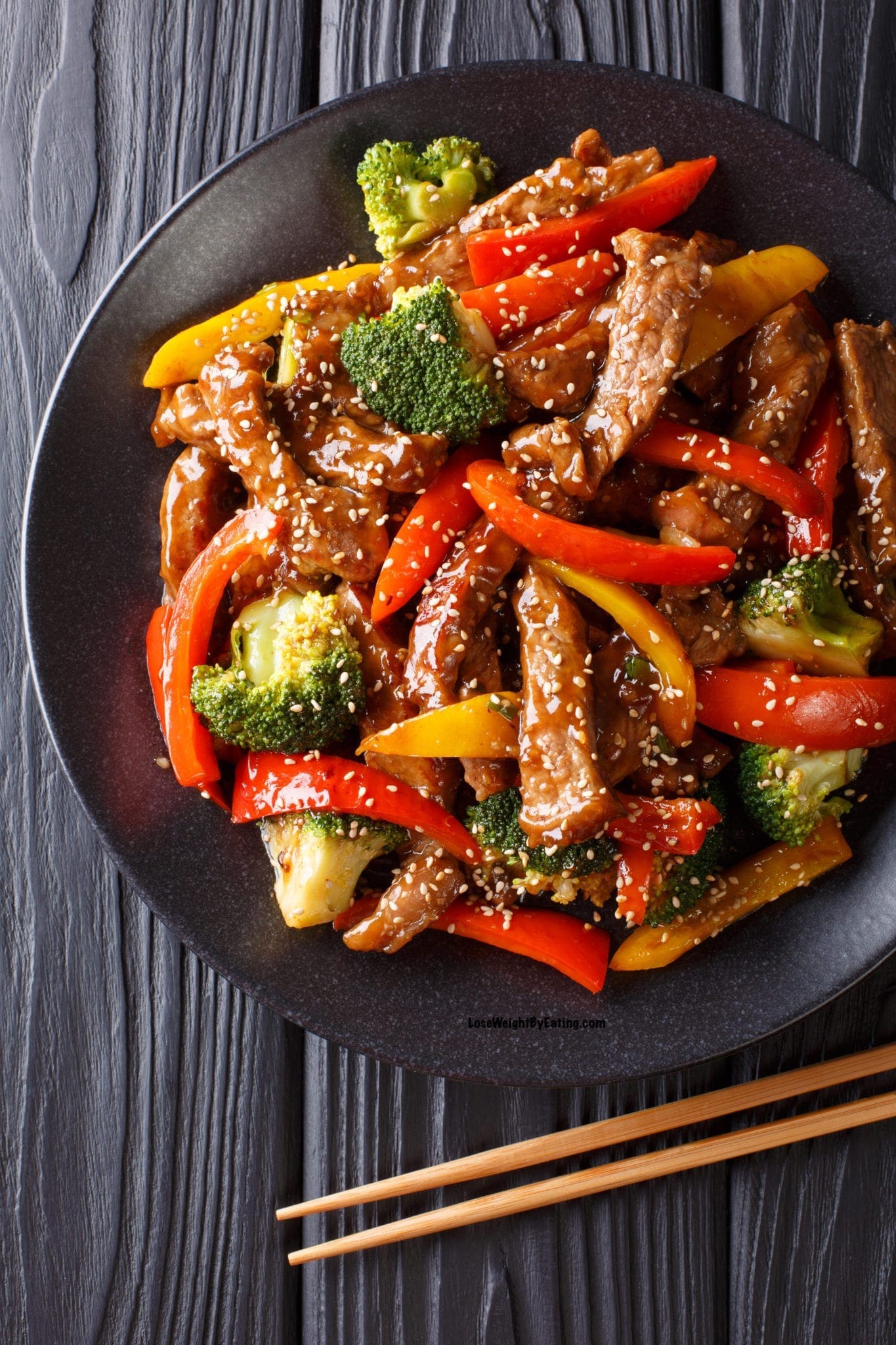 Healthy Beef Teriyaki {LOW CALORIE}