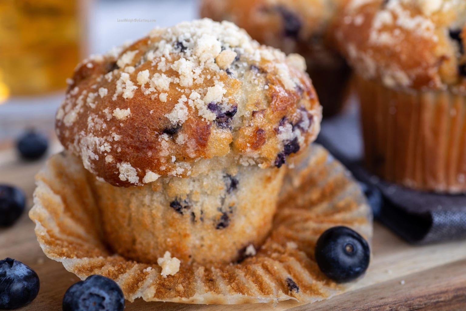 Low Calorie Blueberry Muffins - Lose Weight By Eating