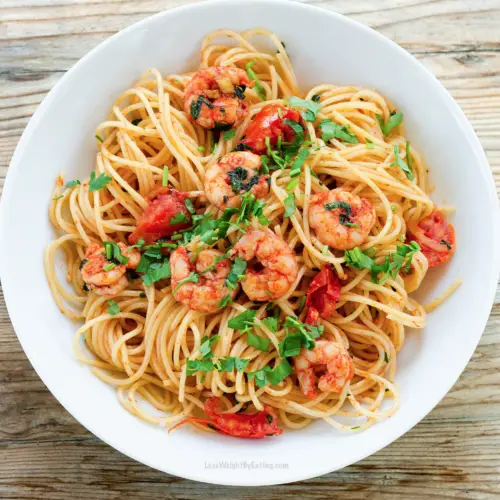 Spicy Pasta with Shrimp Recipe