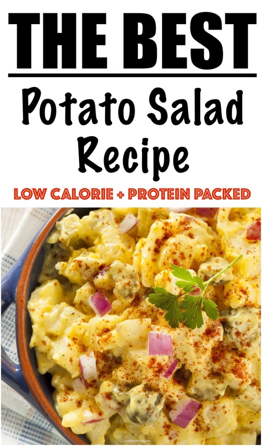 The Best HEALTHY Potato Salad Recipe