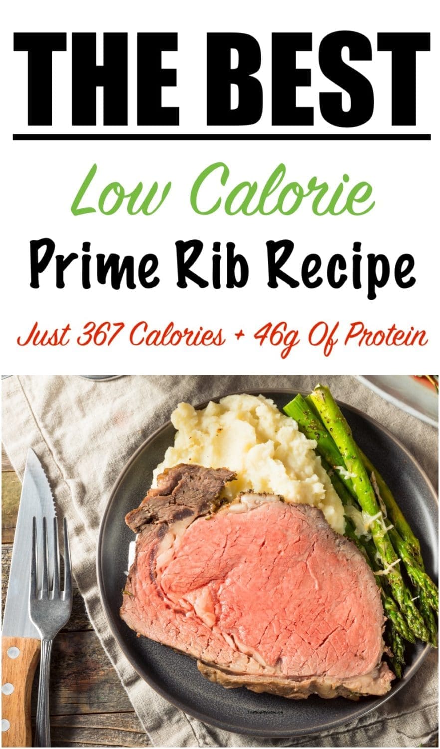 Healthy Recipe for Prime Rib Roast