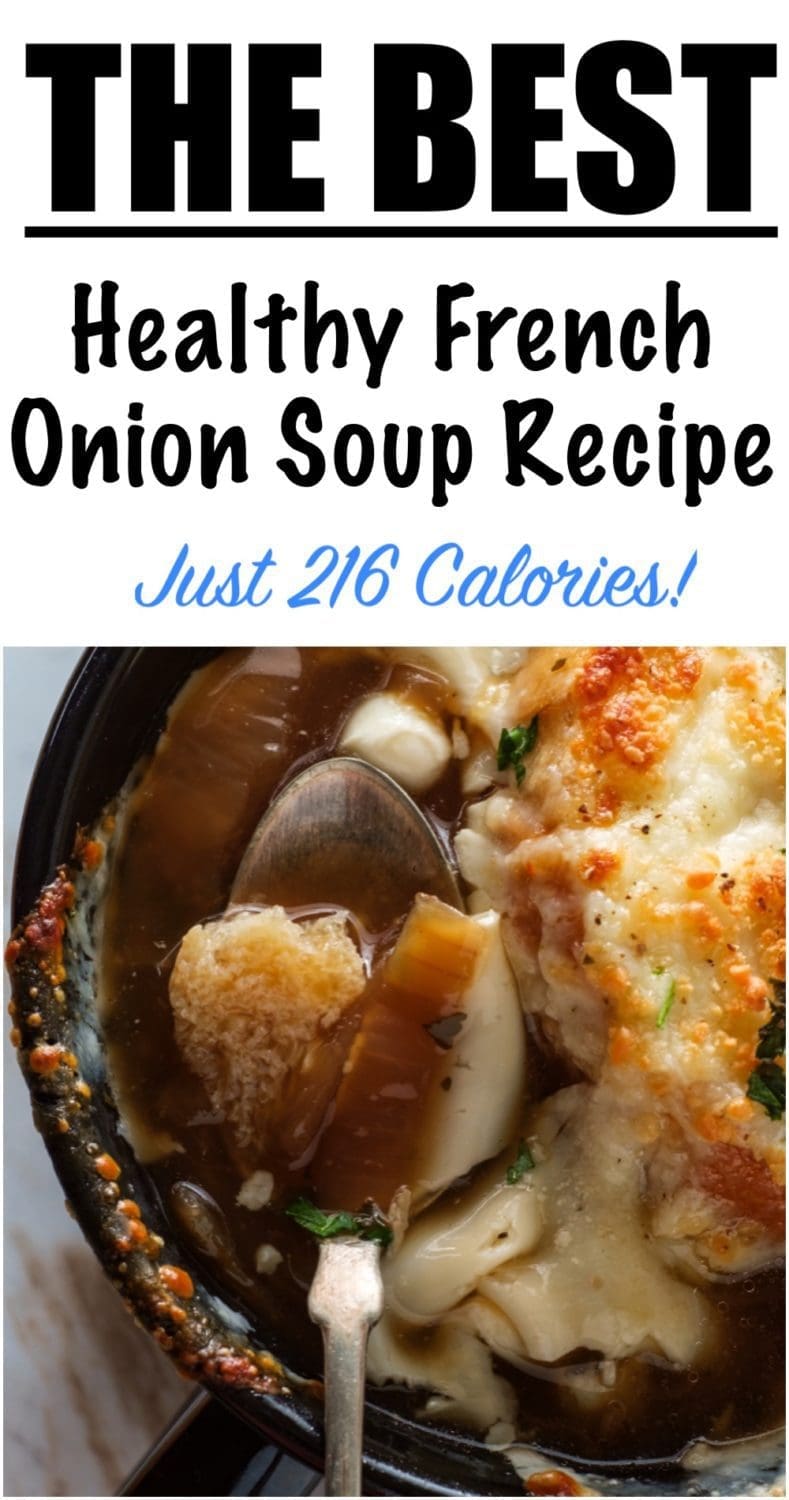 how to make healthy French onion soup