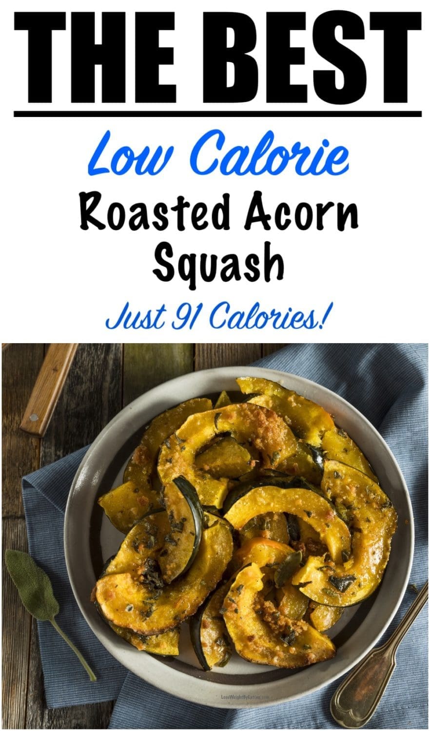 Easy Recipe for Acorn Squash in the Oven {With Garlic and Sage}