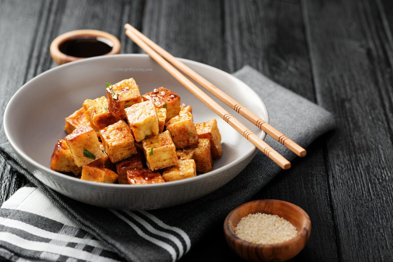 The 5 Best Baked Tofu Recipes {LOW CALORIE} | Lose Weight By Eating