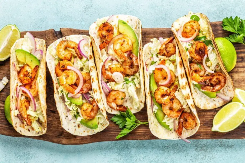 shrimp tacos