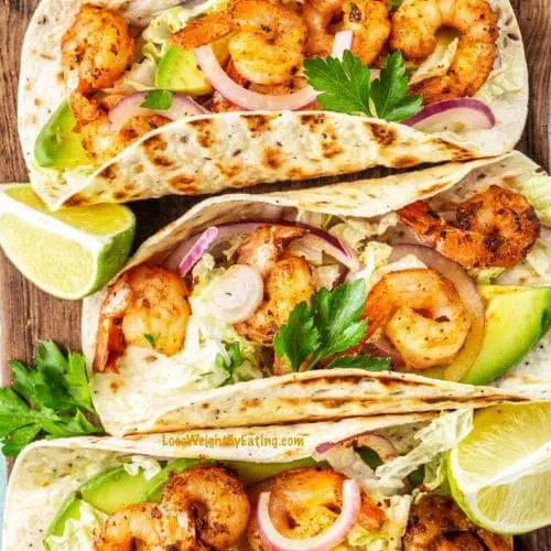 Healthy Shrimp Tacos Recipe