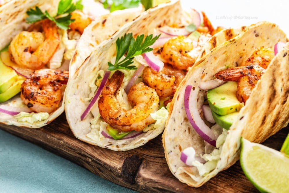 Healthy Shrimp Tacos Recipe