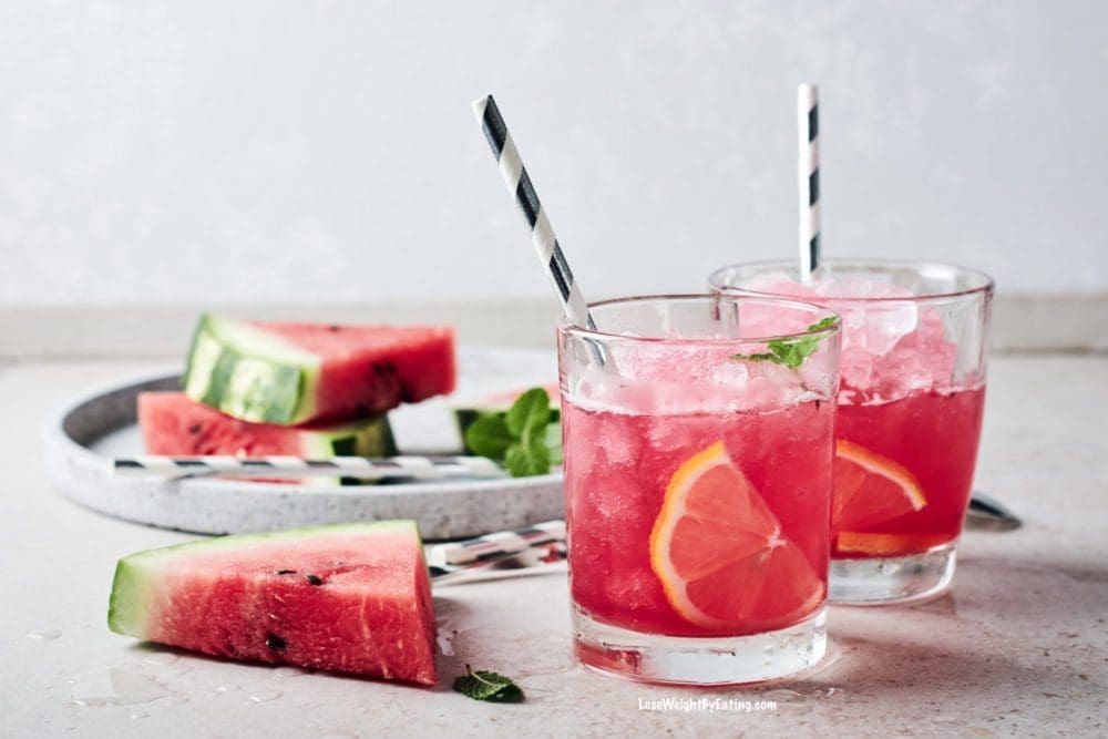 Low Calorie Watermelon Agua Fresca Recipe