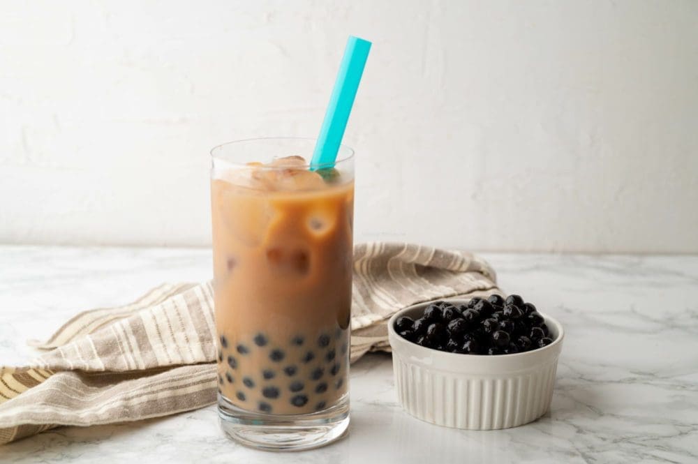 Low Calorie Bubble Tea Boba Milk Tea Recipe
