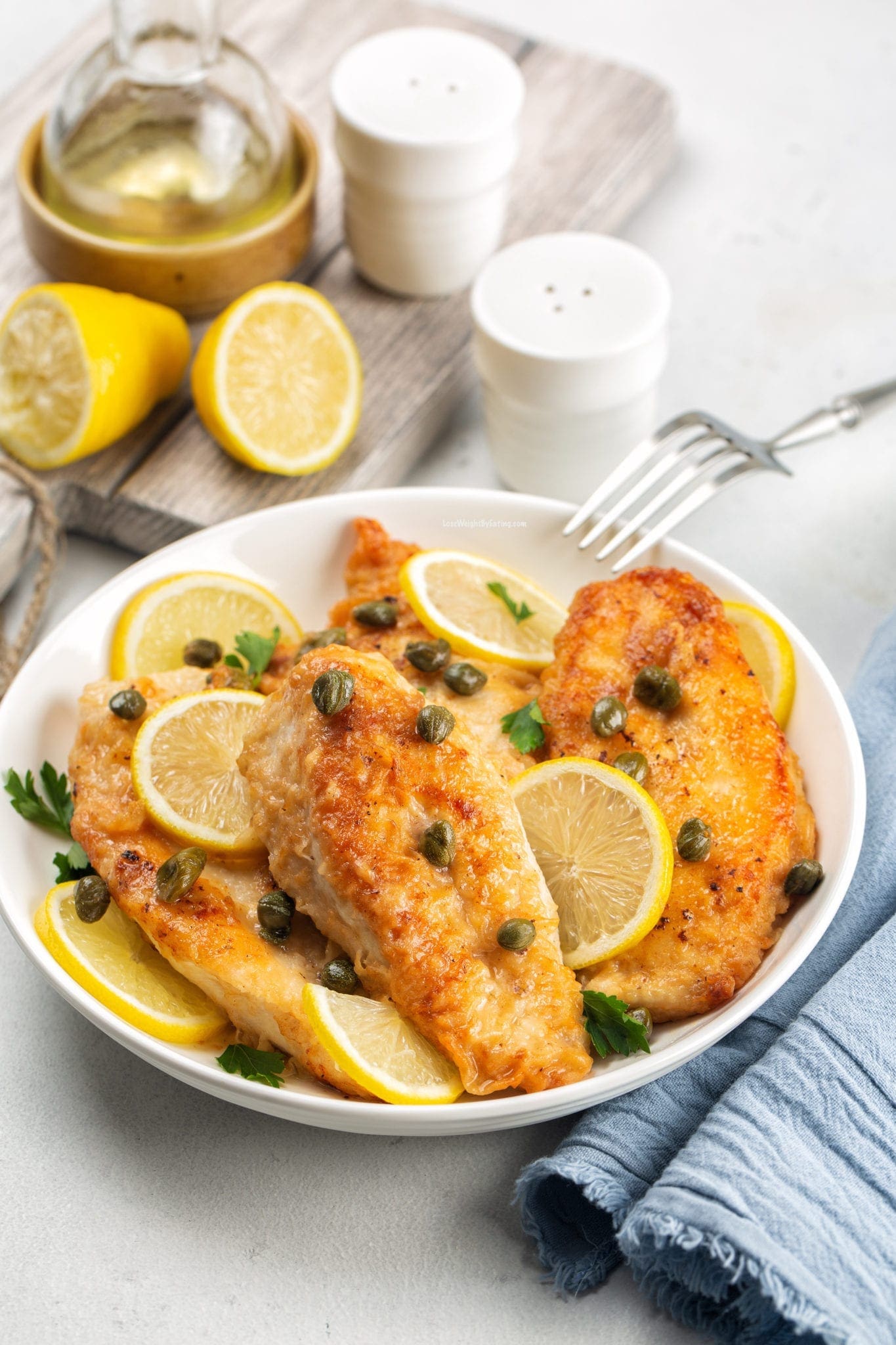 Low Calorie Chicken Piccata Lose Weight By Eating